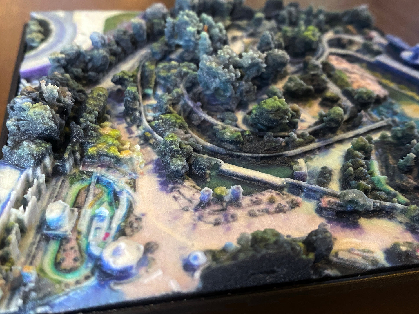 Disneyland Fantasyland East 5”x 5”