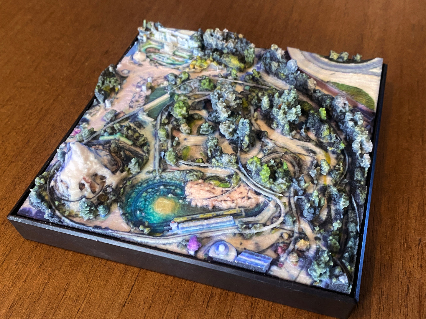 Disneyland Fantasyland East 5”x 5”
