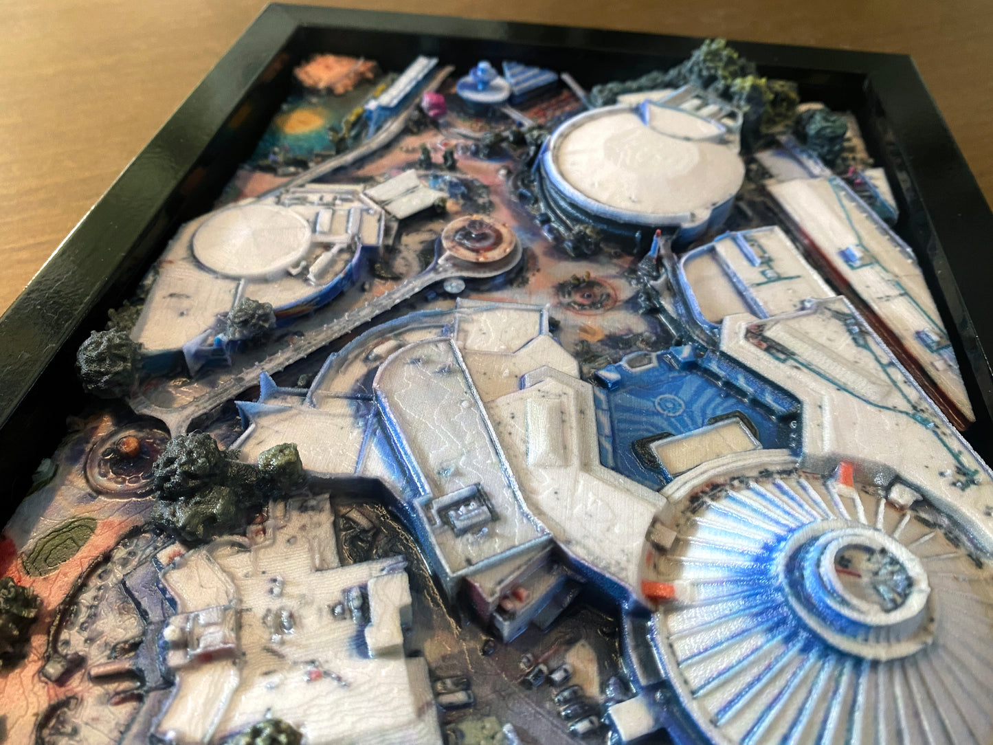 Disneyland Tomorrowland 5” x 5” & 8" x 10"