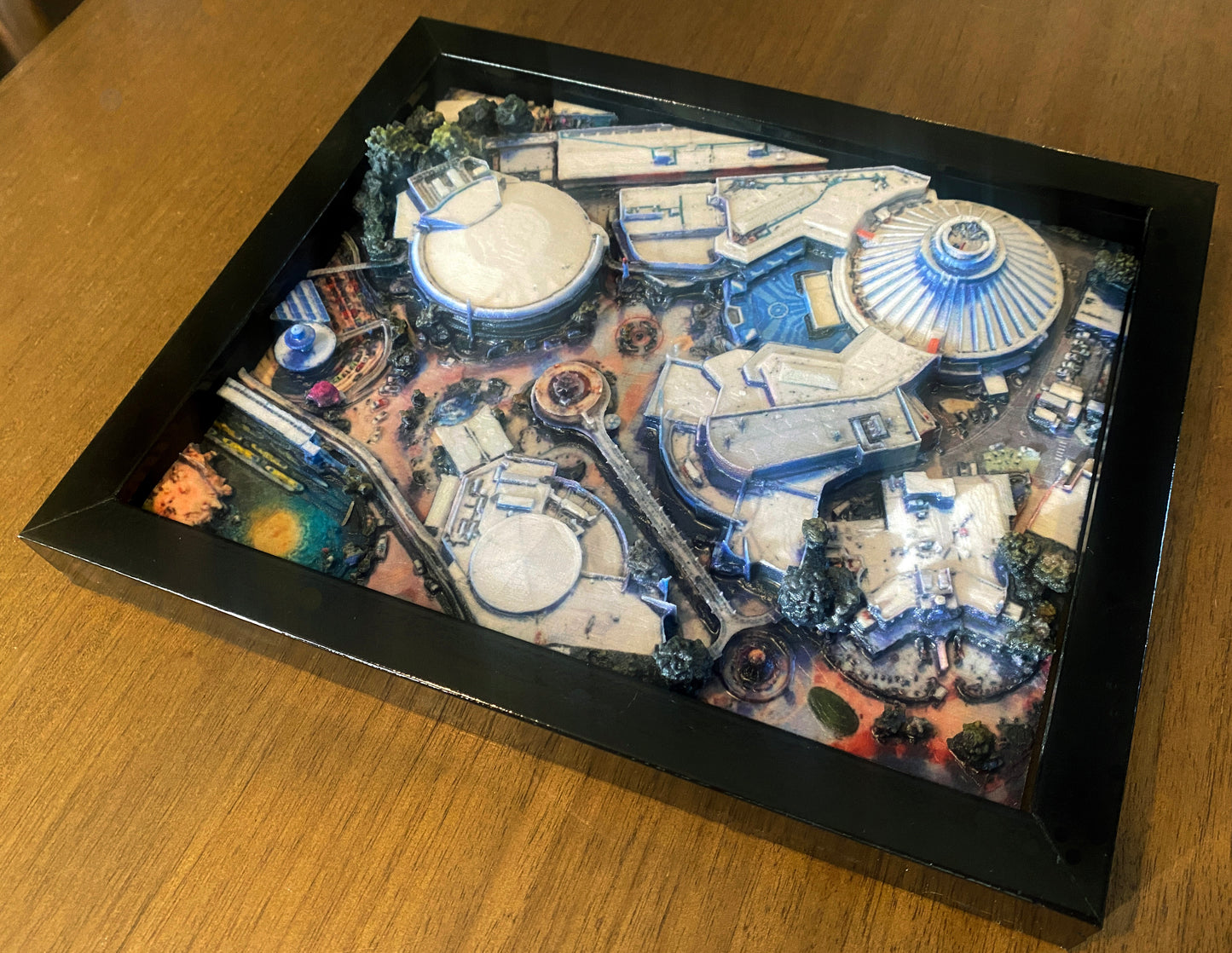 Disneyland Tomorrowland 5” x 5” & 8" x 10"