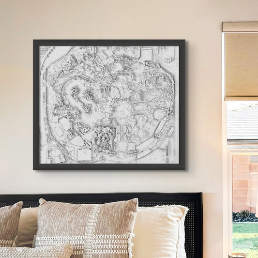 Disneyland Park  24" x 20"