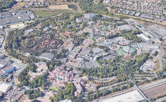 Disneyland Paris, Chessy, FR Seine et Marnee  20" x 24"