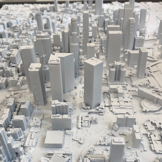 LA Landmarks - Downtown Los Angeles 11" x 14"