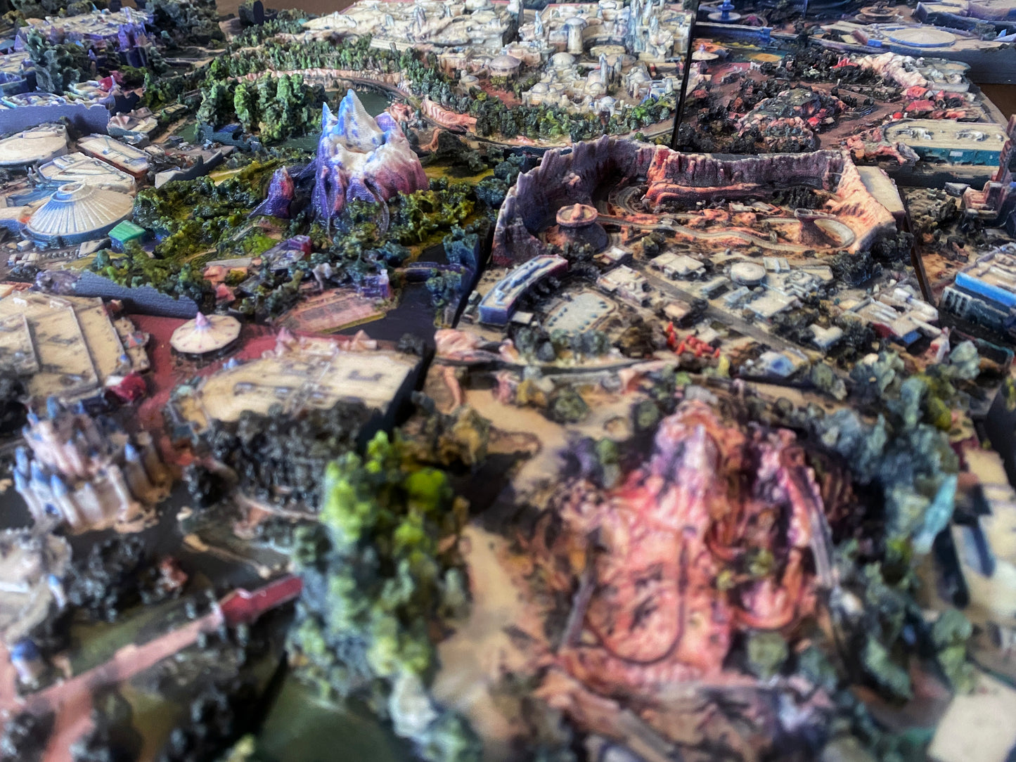 Disneyland Big Thunder Mountain Railroad 5 x 5