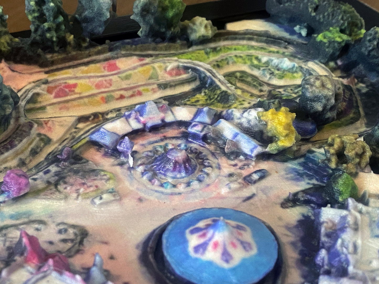 Disneyland Fantasyland West 5” x 5” & 8" x 10"