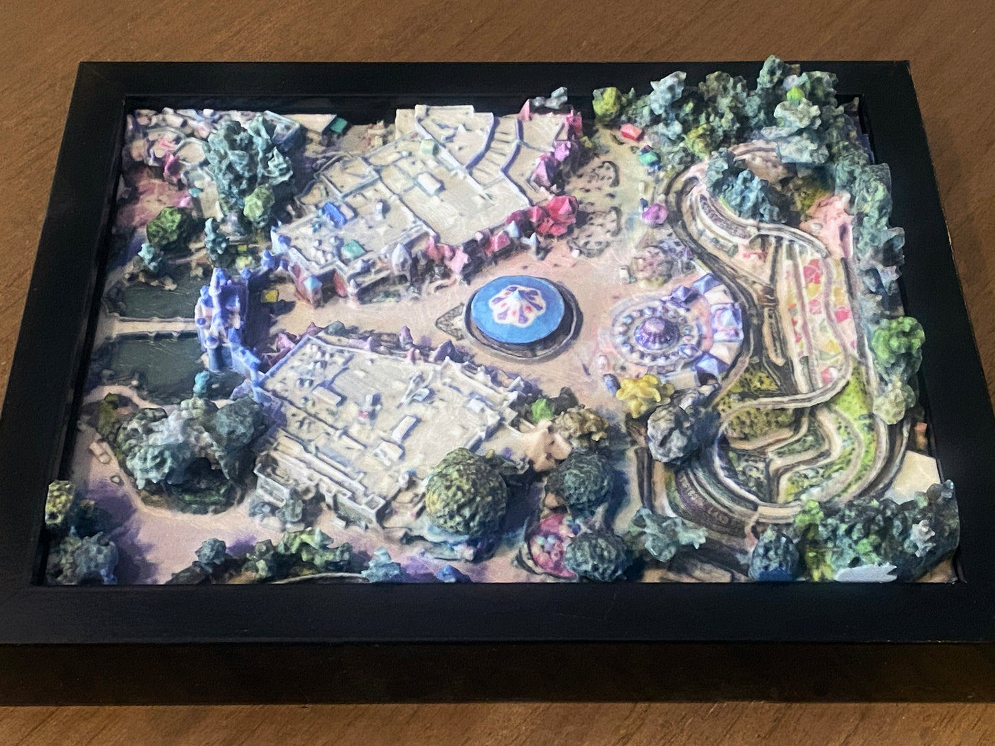 Disneyland Fantasyland West 5” x 5” & 8" x 10"