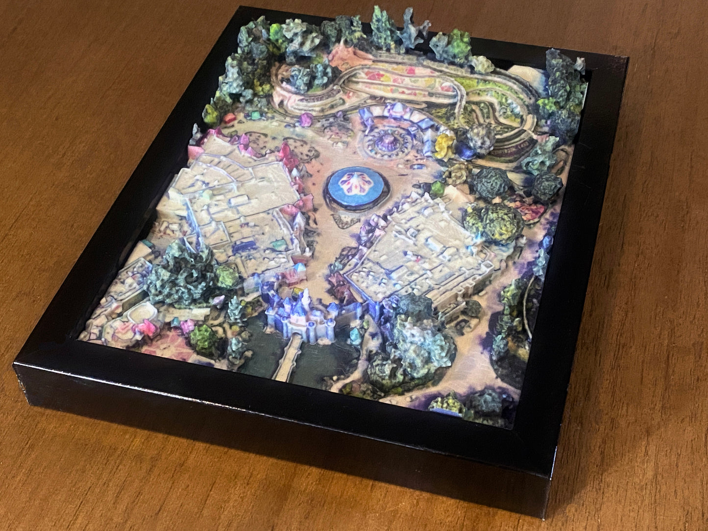 Disneyland Fantasyland West 5” x 5” & 8" x 10"