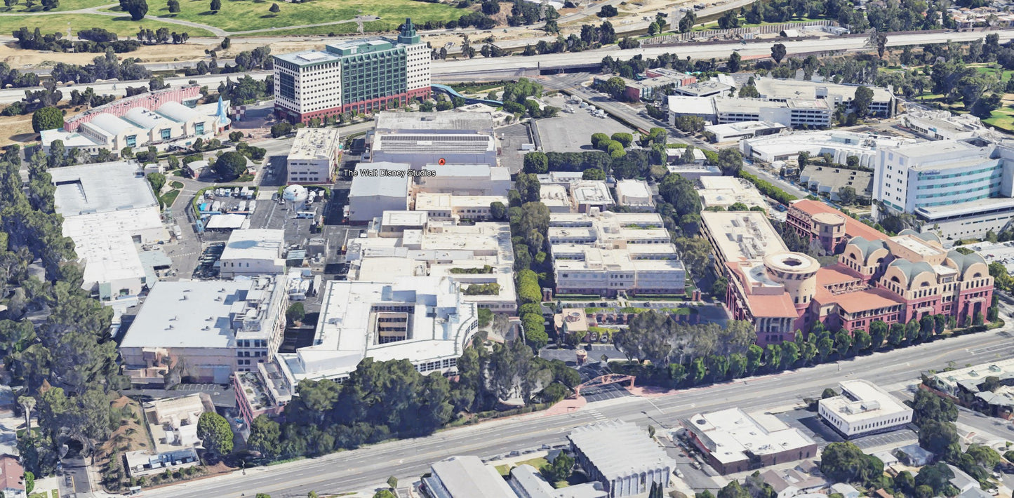 The Walt Disney Studios, Burbank, CA 11" x 14"