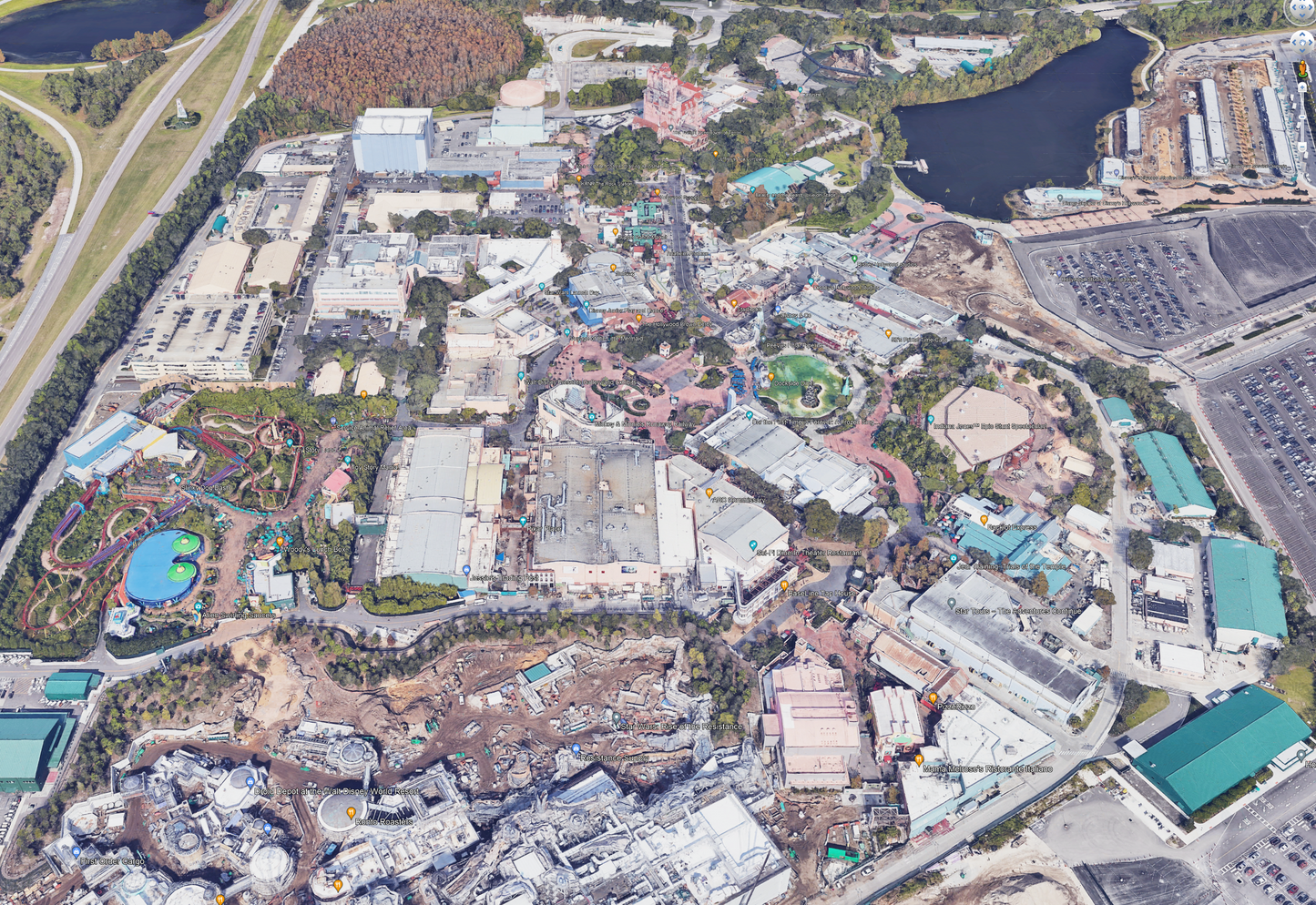 Disney's Hollywood Studios (2018) Retro Edition 11" x 14"
