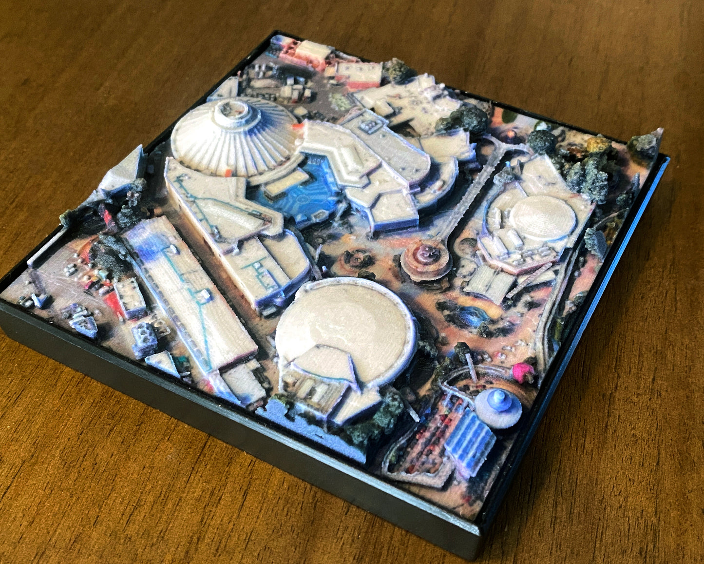 Disneyland Tomorrowland 5” x 5”