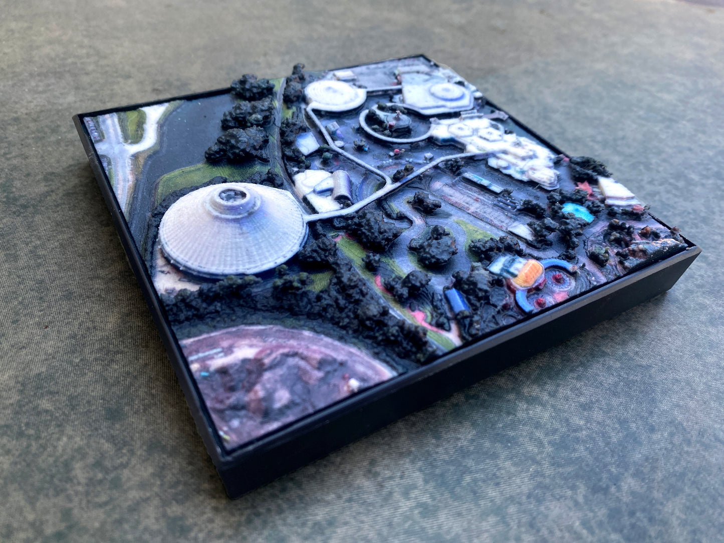 Magic Kingdom Tomorrowland 5" x 5"