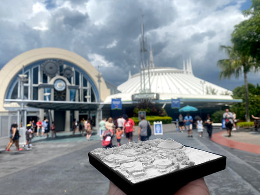 Magic Kingdom Tomorrowland 5" x 5"