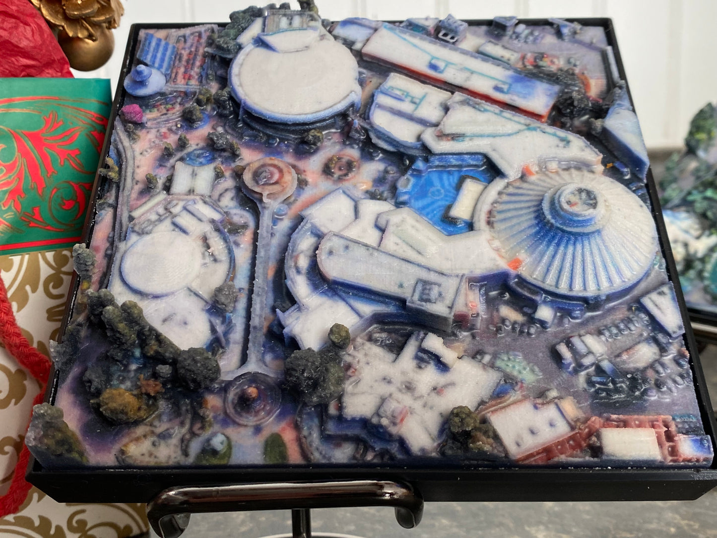 Disneyland Tomorrowland 5” x 5”